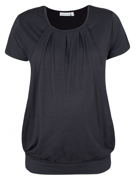 Short Sleeve Pleated